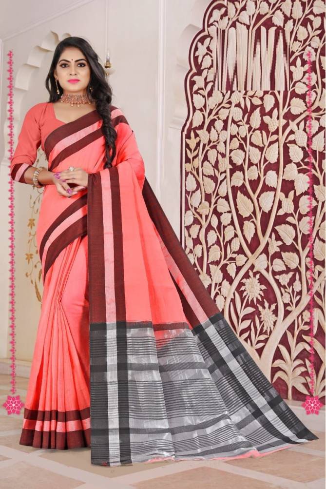 Raxita Casual Wear Designer Cotton Latest Saree Collection